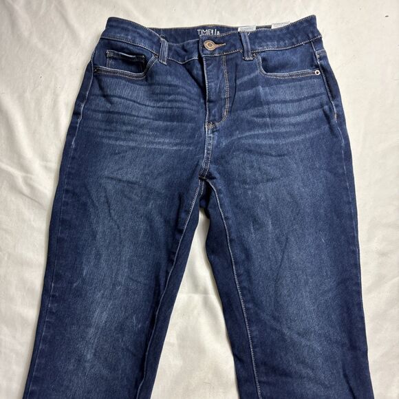 Size 4 Denim Lot 2 Pair Jeans 1 Shorts  Dark Wash Skinny High Rise Bundle BL - Picture 13 of 16